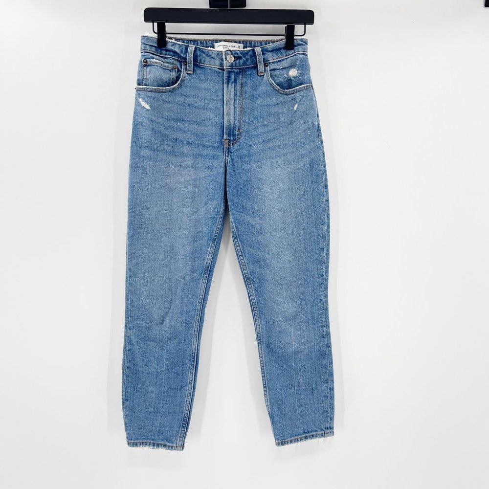 Abercrombie & Fitch Women's Light Blue The Skinny High Rise Size 26